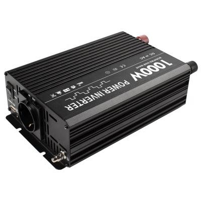 China New Modified Energy 12v 220v 1000w Power Inverter Sine Wave Inverter 210*150*70mm Per Car for sale