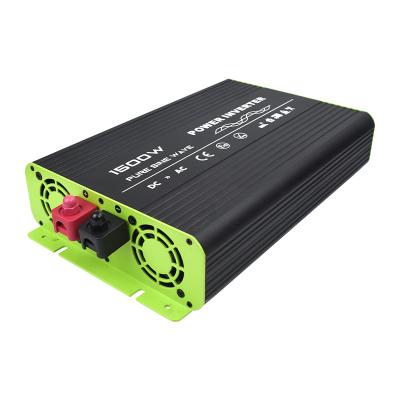 China 1500W RV Power Inverter DC 12V/24V To AC 110V/230V With Bypass Function Specialized Europe Market RS1500PT-E for sale