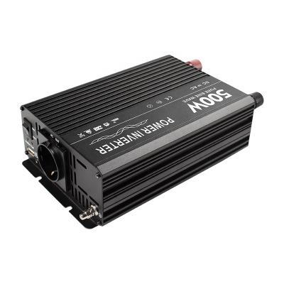 China Good price of pure sine wave power inverter 12v 24v 48v Fan/TV/light 500w to 110v 220v for sale