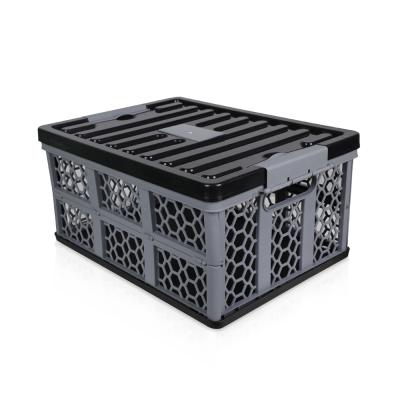 China Multifunctional Plastic Folding Fruit Vegetable Stored Basket for sale