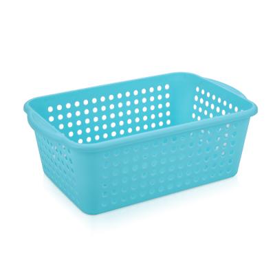 China Factory price high quality stocked plastic pp storage basket for sale