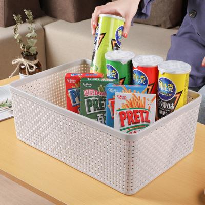 China Modern Custom Stackable Storage Box Stocked Home Kitchen Basket for sale