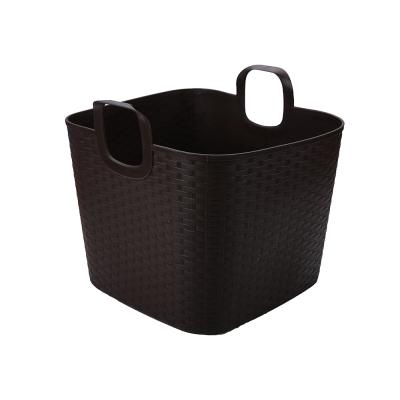 China Laundry Novelty Competitive Price Dirty Corner Set Stacking Basket With Handles for sale