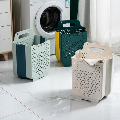 China Modern PP TPR Storage Baskets Home Laundry Baskets for sale