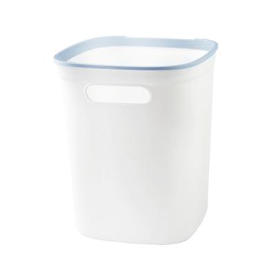 China White Indoor European Style Stocked Plastic Small Built-in Waste Bin for sale