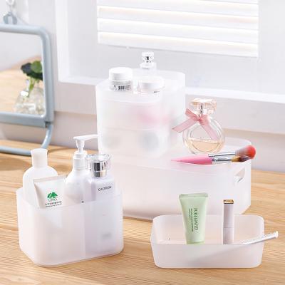 China Modern Home Table PP Storage Box Plastic Organizer With Different Sizes Price for sale