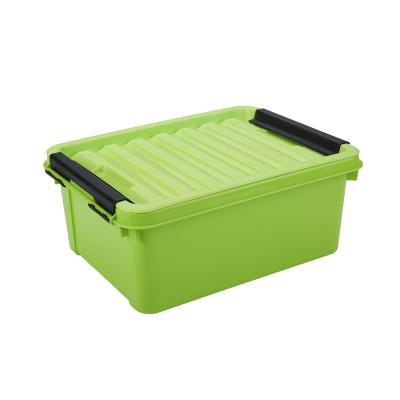 China China Green Plastic Toy Clothes Organizer Stocked Container for sale