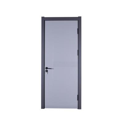 China Factory wholesale low price heat insulation wooden internal flush doors morden bedroom interior wooden doors for sale