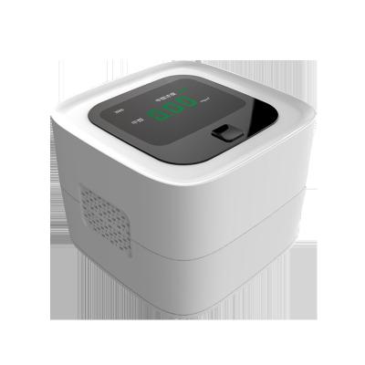 China PM2.5 monitoring; Temperature display; Smart Home Air Quality Environment Gas Detector Tuya WiFi PM2.5 Monitoring Temperature Display In Simple APP Way for sale