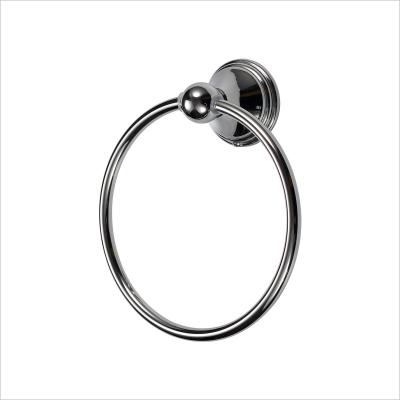 China Modern Wall Mounted Bathroom Accessories Bath Hardware Single Towel Ring for sale