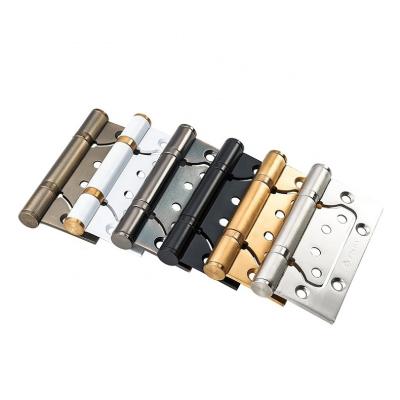 China China factory direct sale modern stainless steel ball bearing 2 flush door butterfly hinge for sale