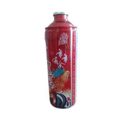 China Beverage OEM Tinplate Stretch Bottle Food Grade Beer Bottle Tinplate Bottle Packaging Matching Aluminum Cover for sale