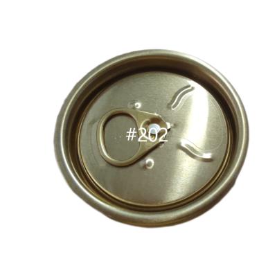 China Factory Supply OEM Factory Supply Non-Refillable DRUNK 200# 50mm Aluminum Lid Ring Shaped Aluminum Easy Open Cap With Easy Open End for sale