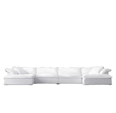 China Modern Luxury Modern Sofa Couch Living Room Sofas Cloud Modular Chaise Sectional Factory Supply Modern Furniture High Quality American Style for sale