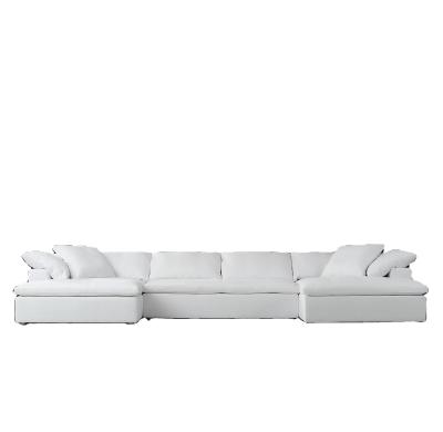 China Modern Luxury Sofa Cloud U Chair Sectional Couch Living Room Factory Supply Modern Furniture High Quality American Style Sofas for sale