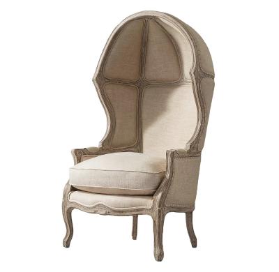 China Modern Home American Luxury Leisure Comfort Style Furniture Simple French Versailles Armchair Dining Chair for sale