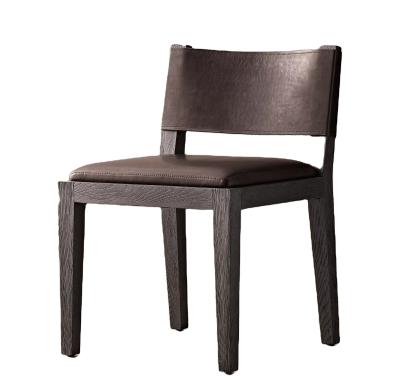 China High Quality Home Furniture Leather Saddle Chair Mid Century Seat Dining Chairs Factory Modern PP Design for sale