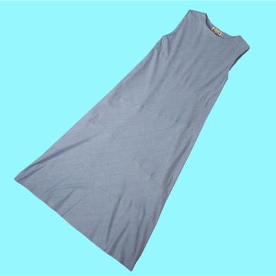 China Stockpapa Wholesale Anti-Static Cheap Price Ladies Woven Tank Dress 2colors Casual Dress for sale