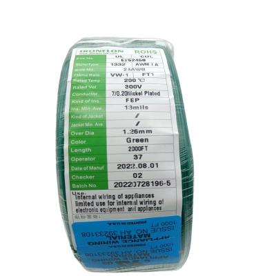 China UL1332 24AWG Heating Power Cable Manufacturers 300v FEP Insulation Power Cable Electrical Wire for sale