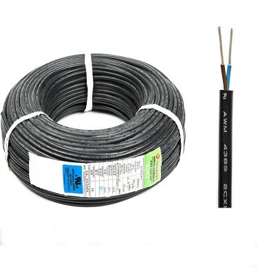 China Bare Copper Wire And Underground Jacket FEP Insulation Rubber UL4389 Silicone Cable for sale