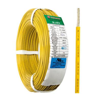 China High Temperature 150 Degree 600V ETFE Insulation Underground Cable Electrical Copper Wire UL10086 for sale