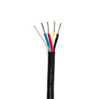 China UL2586 4C*14AWG 4 Core PVC Underground Control Cable Shielded Twisted Pair Cable for sale