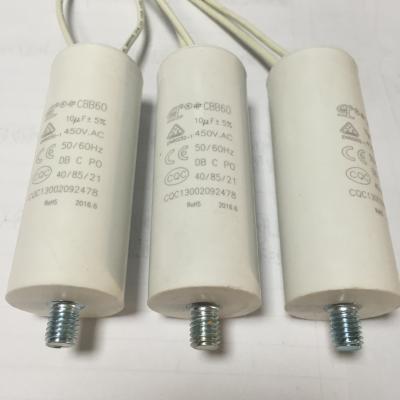 China CBB60 self-healing electromotor capacitor for sale