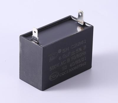 China Two pins CBB61 self-healing AC motor capacitance for sale