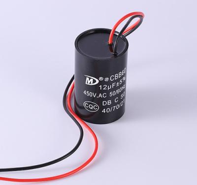 China 10uf Cbb60 Motor Run Capacitor for Water Pump plastic shell hot for sale