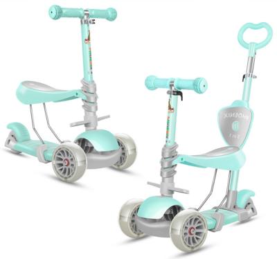 China Hot sale factory price child five in one freestyle 360 ​​stunt scooter kick baby scooter for sale