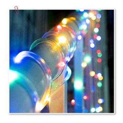 China Solar Powered Led Rope Tube Light Led Garden Patio Outdoor Patio Fairy Lights Decorative Solar Powered Led Rope Tube Light for sale