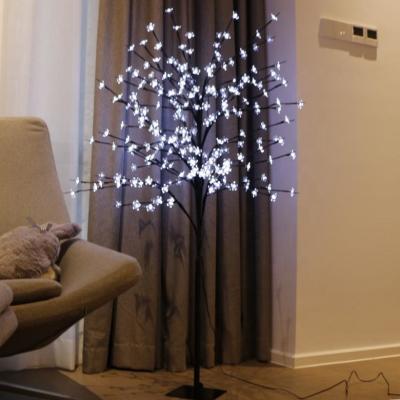 China High Garden Light Cherry Blossom Tree Light Decorative Led Artificial Cherry Blossom Tree Light Christmas Patio for sale