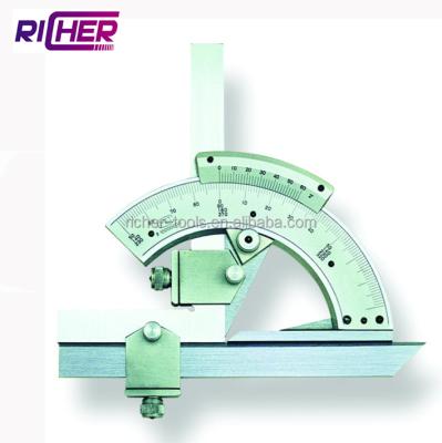 China Universal Bevel Protractor Stainless Steel Bevel Protractor 0-320 Degree for sale