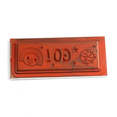 China Hot Stamping Customize Various Hot Stamping Logo Silicone Patterns And Molds for sale