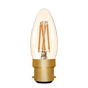 China Sofortiger Kugelfaden des Anfangs-PFEILERS 60mm C37 4W Edison Bulb LED zu verkaufen