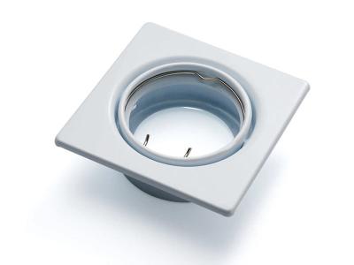 China 82mm 50W ebener angebrachter einzelner Ring Recessed Lighting Trim zu verkaufen