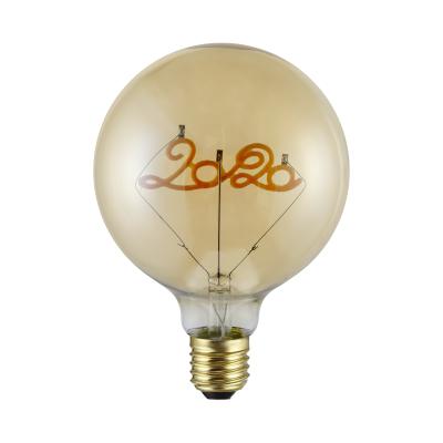 Cina Lampadina sferica rotonda del filamento di 630LM E27 2400K Edison G125 LED in vendita