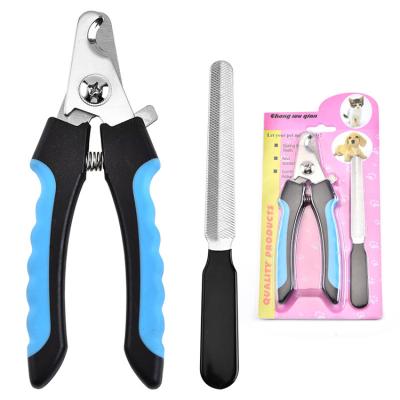 China Wholesale Dogs Pet Nail Clippers Set Professional Pet Nail Clipper Cutter Scissors for sale