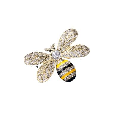 China Wholesale cheap minimalist luxury ALLOY stud earrings necklace bee charms for jewelry making zircon set for sale