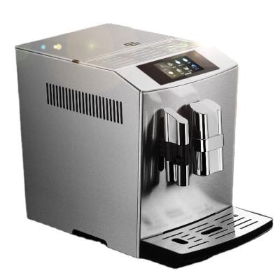 China Long System Independent Latte Foam Coffee Cappuccino Espresso Coffee Maker Machine With Coffee Grinder for sale