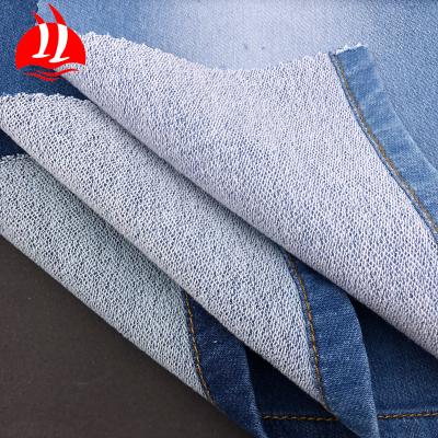 China China Manufacturer Breathable Cotton Polyester Spandex Denim Elastane Lattice Fabric for sale