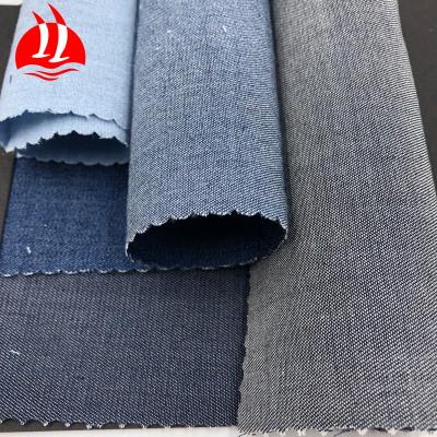 China Comfortable lightweight tencel spandex blend selvedge denim fabric for jeans for sale