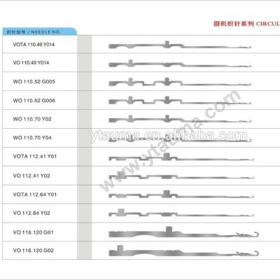 China Best Circular Knitting Machine Price 110.52 Needles OE G005/G006 For Circular Knitting Machine for sale