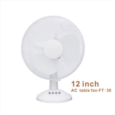 China Lower Noise 12inch/16inch Table Fan Electric Plastic Swinging Strong Fan 40cm TF-30/40 for sale