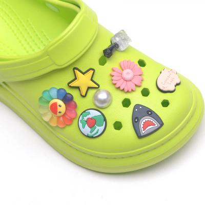 China Shoe Buckle 50%OFF Lower Price Random Mixed Factory Directly Wholesale Designer Charms PVC Shoes Charms Luxury Shoe Decorations for sale