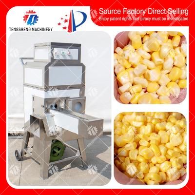 China Tengsheng-Mais-Dreschmaschinen-Machine Sweet Corn-Mais-riemengetriebenes Mais-Schälen zu verkaufen