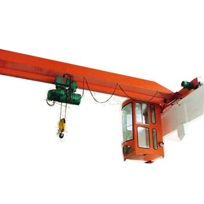 China Crane Warehouse Price Factory Supply 5Ton 10 Ton Single Girder Overhead Bridge Crane for sale