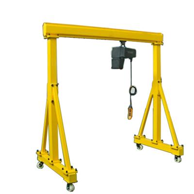 China Crane Price Crane Improved Rail Mounted Gantry Crane 500Kg Small for sale