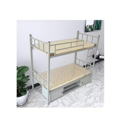 China Steel Beds (Others) Escritorio Scam Litera Beds Metal Dormitory School Furniture Adjustable Double Bunk Beds Platform for sale