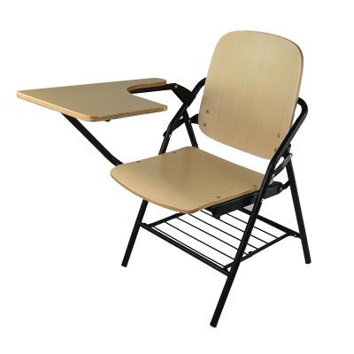 China Hot Selling Contemporary School Tablet Chair Classroom Student Folding Classroom Chair With Writing Table for sale